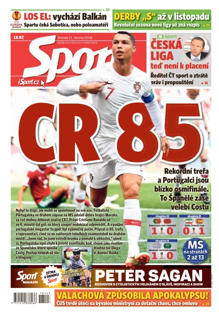 Sport - 21.6.2018