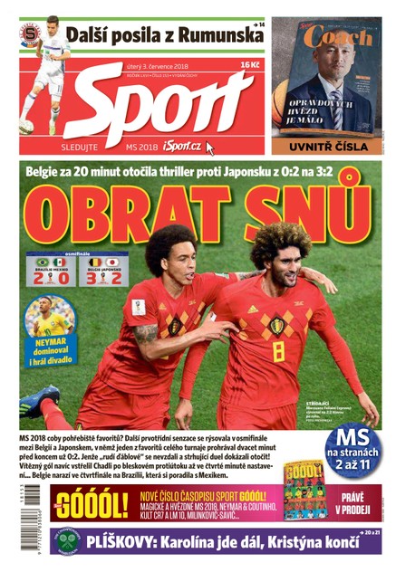 Sport - 3.7.2018