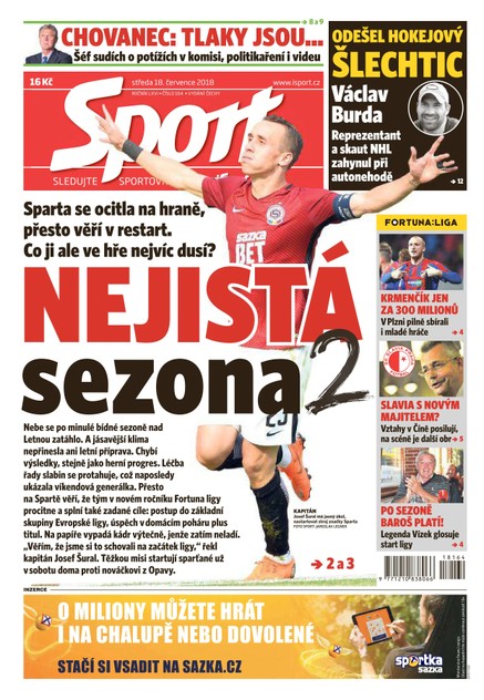 Sport - 18.7.2018