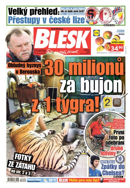 Blesk - 19.7.2018