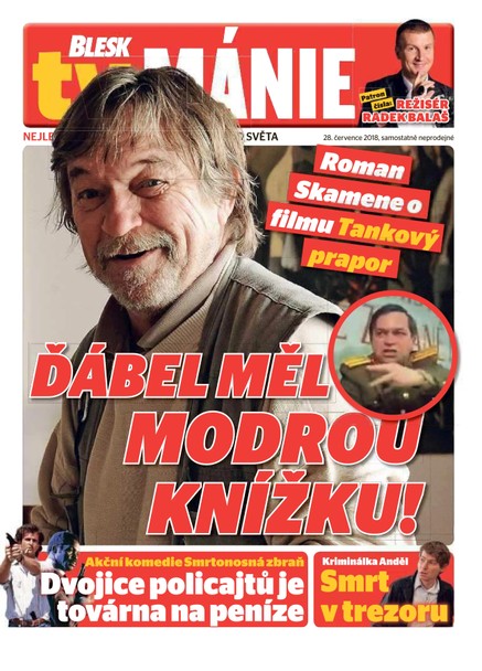 Blesk Tv manie - 28.7.2018