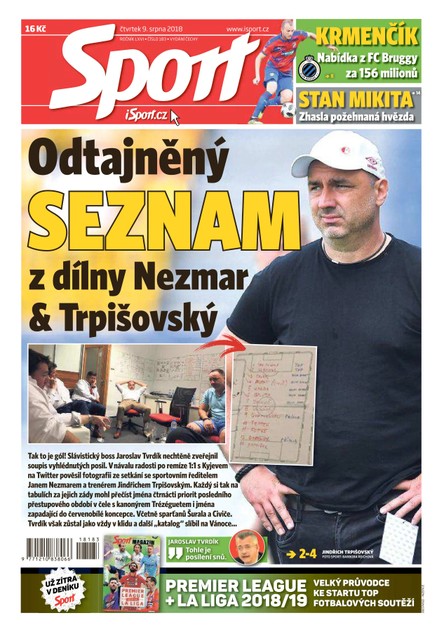 Sport - 9.8.2018