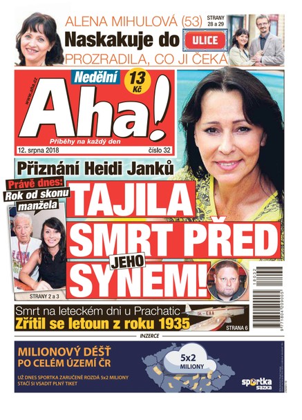 Nedělní AHA! - 12.8.2018