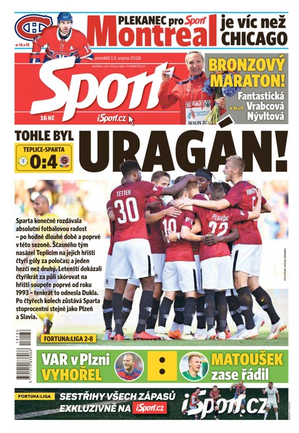 Sport - 13.8.2018