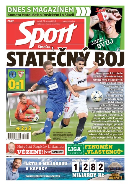 Sport - 24.8.2018