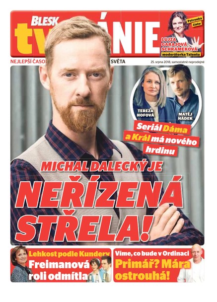 Blesk Tv manie - 25.8.2018