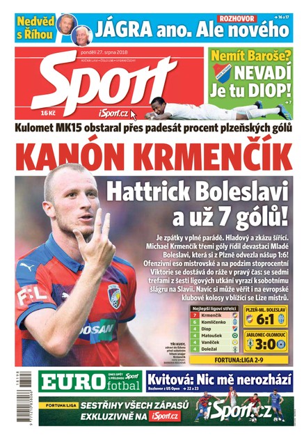 Sport - 27.8.2018