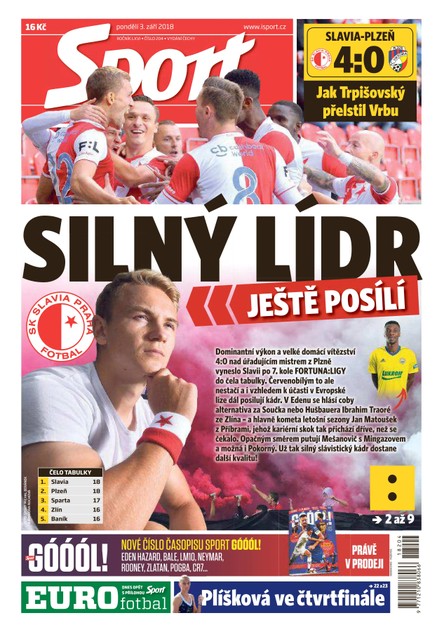 Sport - 3.9.2018