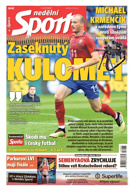 Nedělní Sport - 9.9.2018