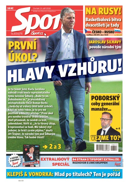 Sport - 13.9.2018