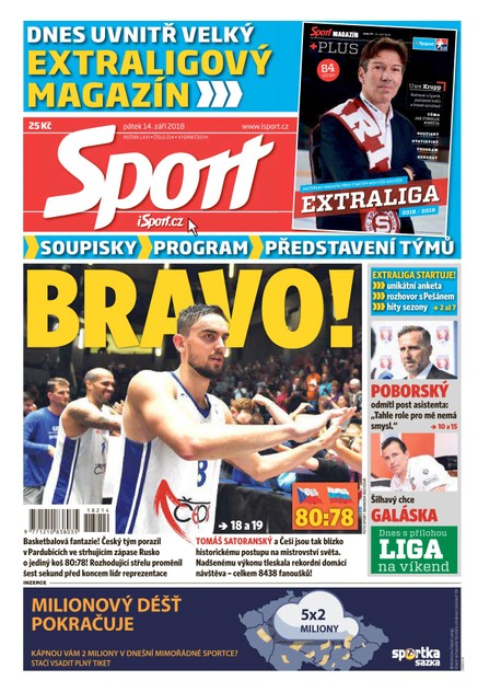 Sport - 14.9.2018