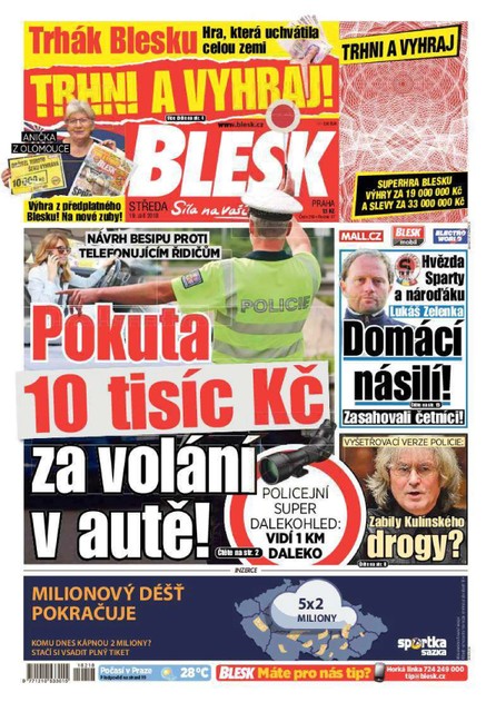 Blesk - 19.9.2018