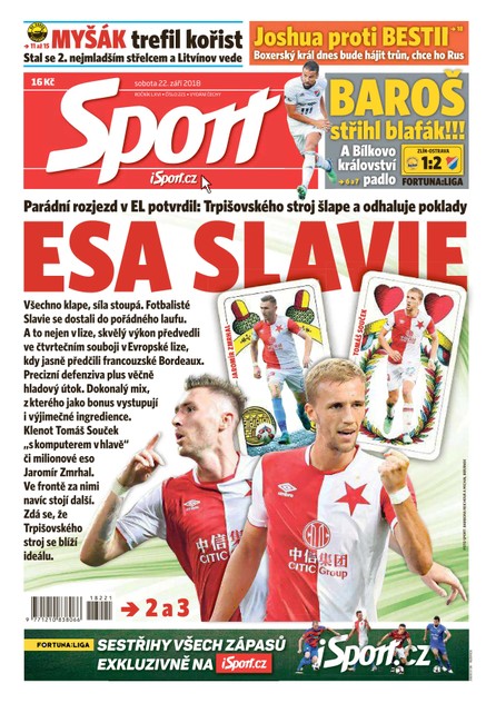 Sport - 22.9.2018