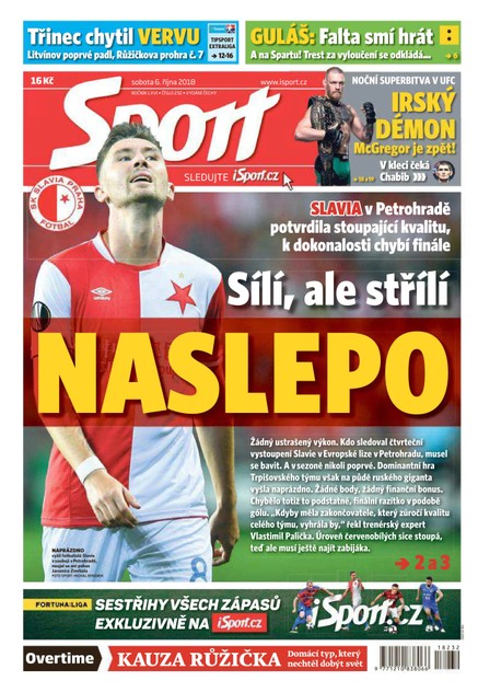 Sport - 6.10.2018