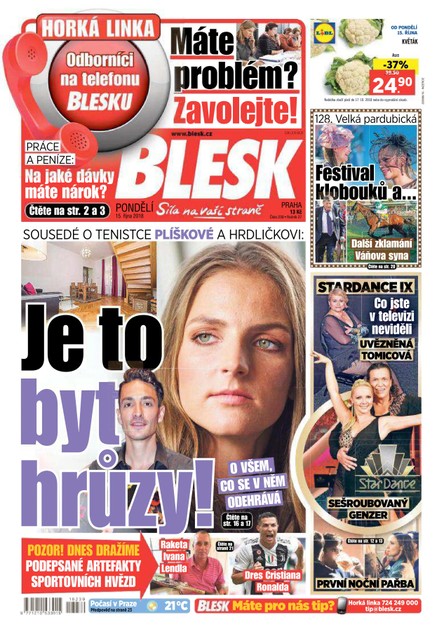 Blesk - 15.10.2018