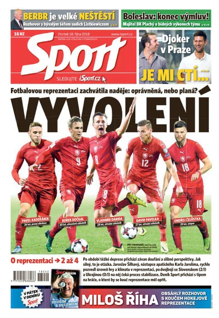 Sport - 18.10.2018