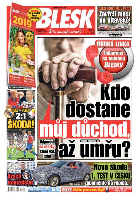 Blesk - 24.10.2018