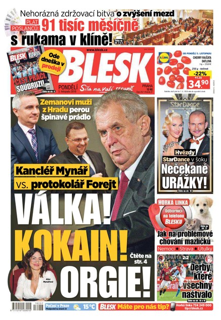 Blesk - 5.11.2018