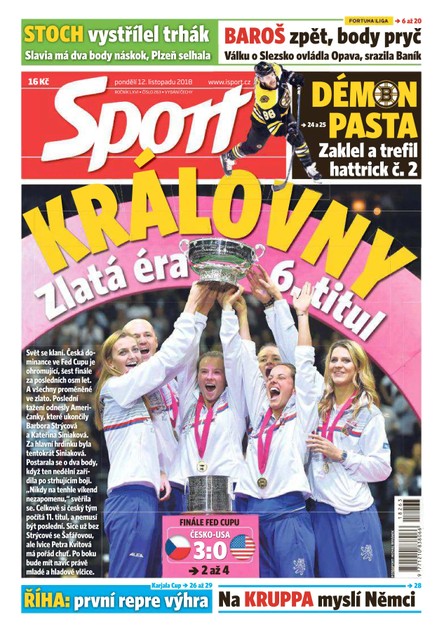 Sport - 12.11.2018