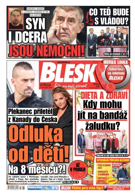 Blesk - 14.11.2018