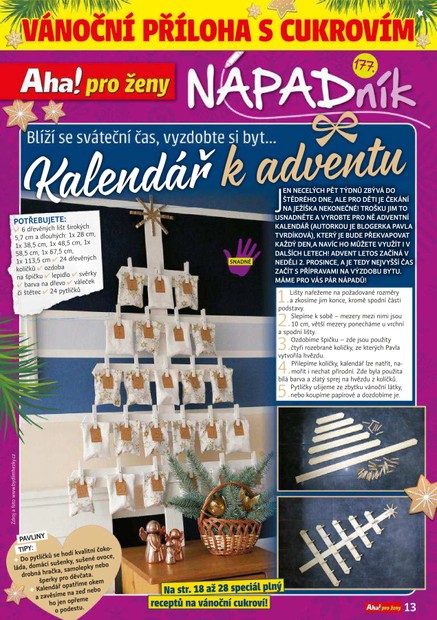 Příloha AHA! pro ženy - 20.11.2018