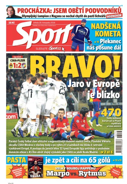 Sport - 28.11.2018