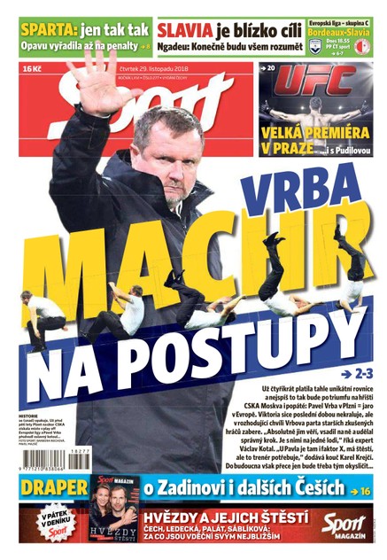 Sport - 29.11.2018