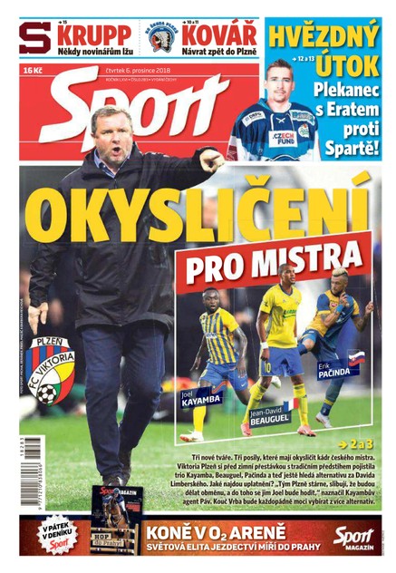 Sport - 6.12.2018