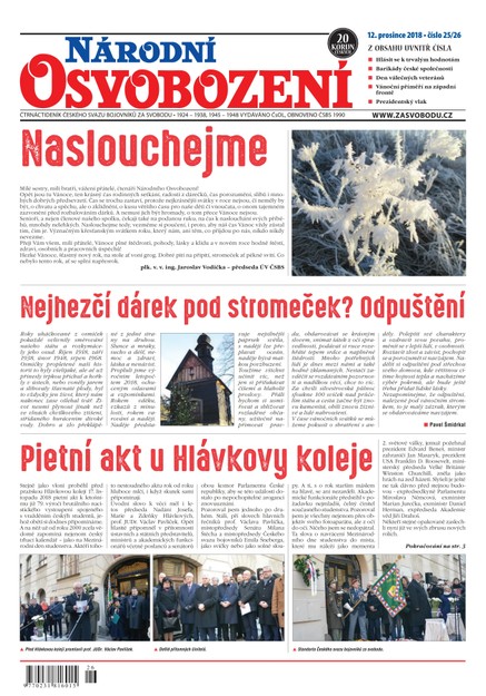 Národní Osvobození 25-26/2018