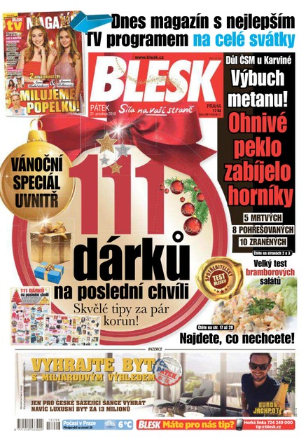 Blesk - 21.12.2018