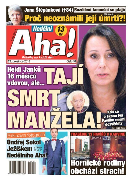 Nedělní AHA! - 23.12.2018