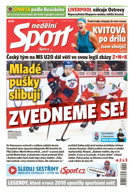 Nedělní Sport - 30.12.2018