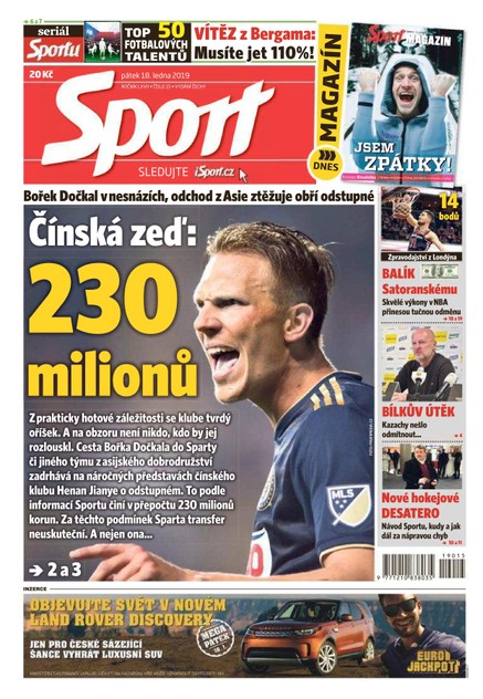 Sport - 18.1.2019