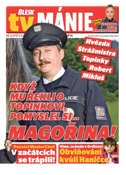 Blesk Tv manie - 19.1.2019
