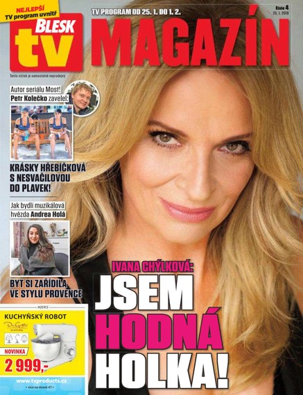 Blesk Tv magazín - 25.1.2019