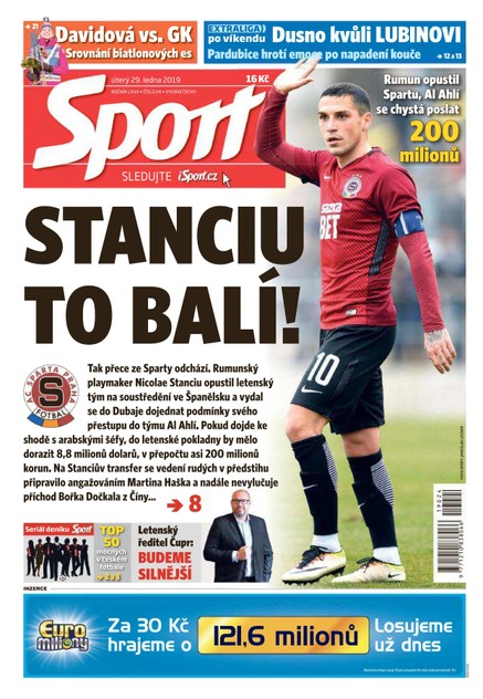 Sport - 29.1.2019