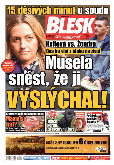 Blesk - 6.2.2019