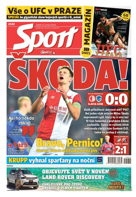 Sport - 15.2.2019