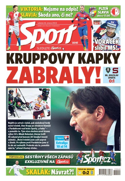 Sport - 16.2.2019