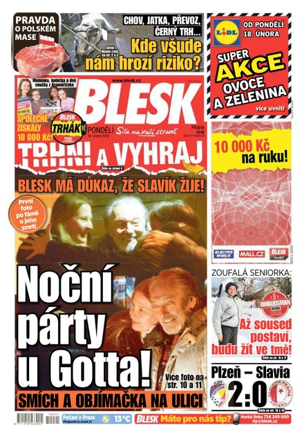 Blesk - 18.2.2019