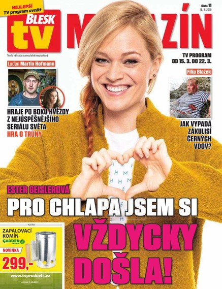 Blesk Tv magazín - 15.3.2019