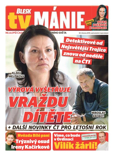 Blesk Tv manie - 30.3.2019