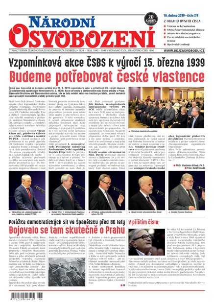 Národní Osvobození 7-8/2019