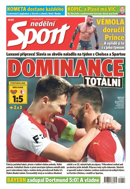 Nedělní Sport - 7.4.2019