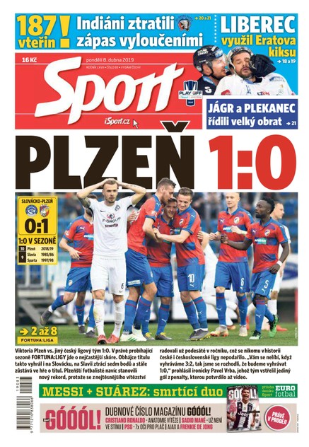 Sport - 8.4.2019