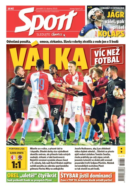 Sport - 15.4.2019