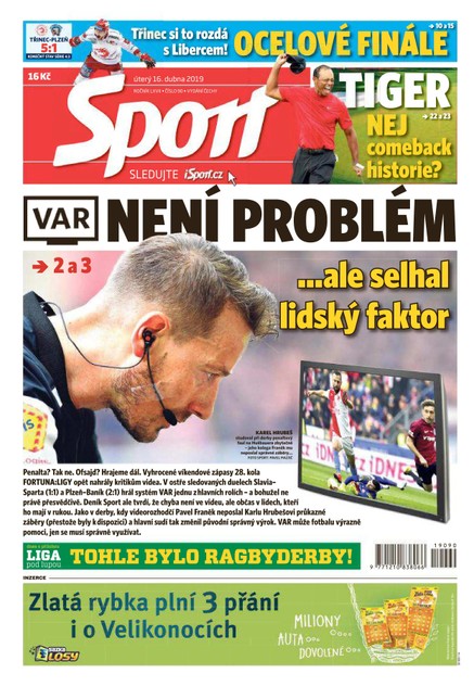 Sport - 16.4.2019