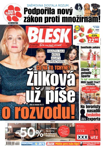 Blesk - 25.4.2019