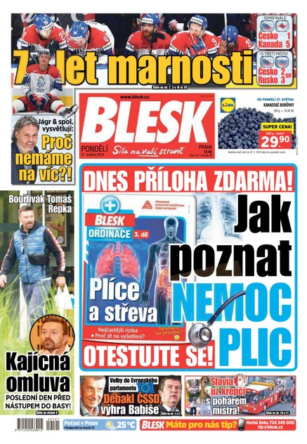 Blesk - 27.5.2019