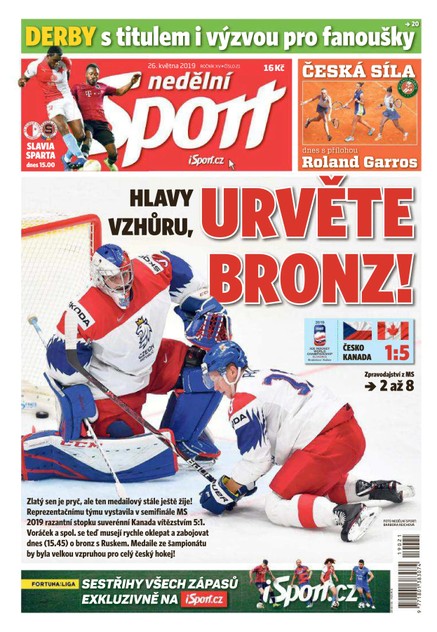 Nedělní Sport - 26.5.2019